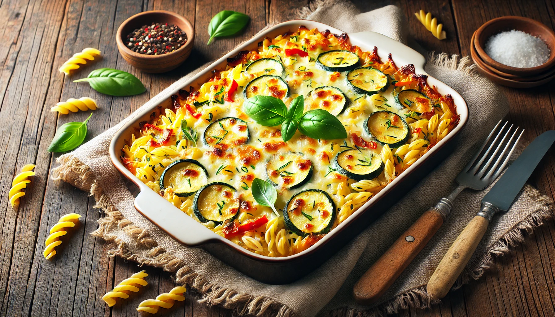 Orzo Bake met Courgette