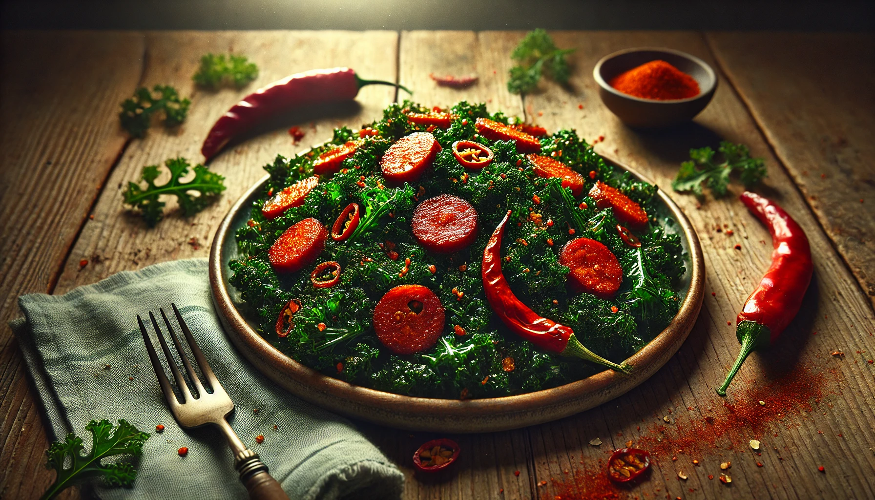 Pittige Boerenkool met Chorizo