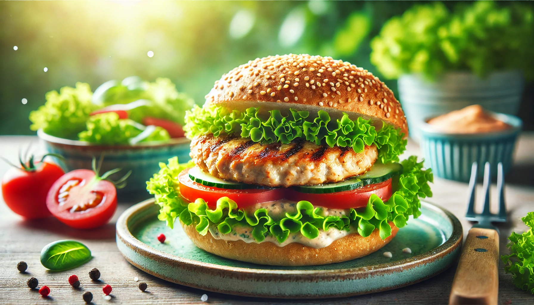 kipburgers afvallen met weinig calorieën